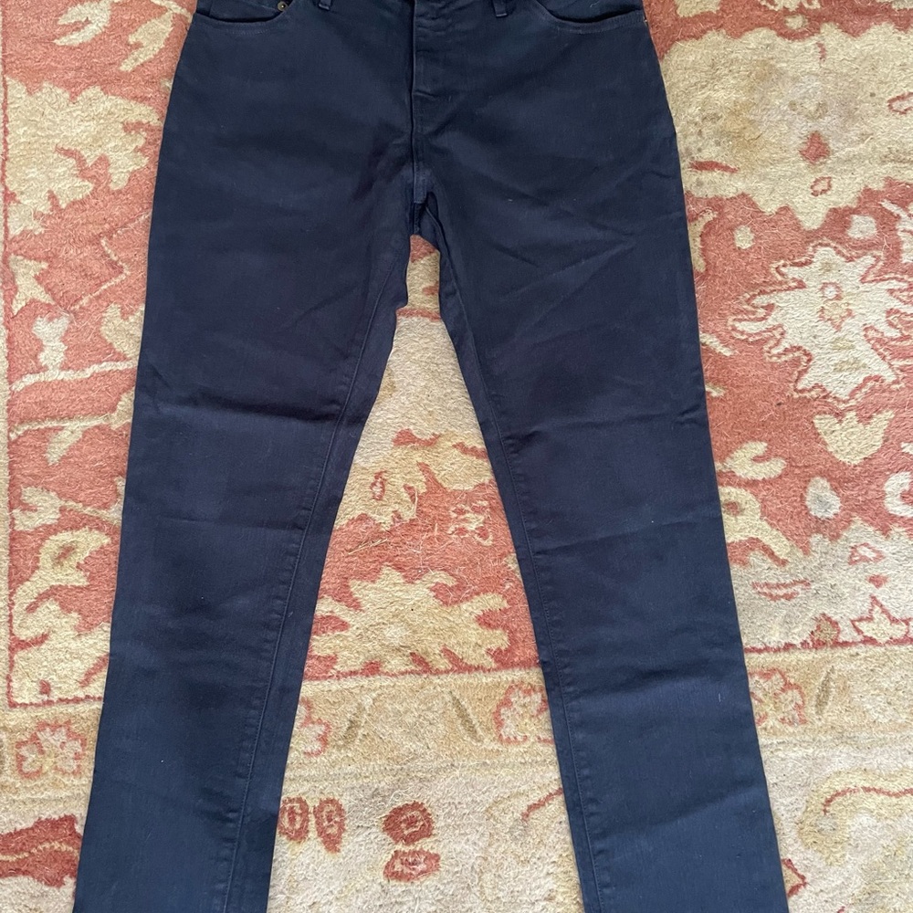 Men's Sleek Black Skinny Pants